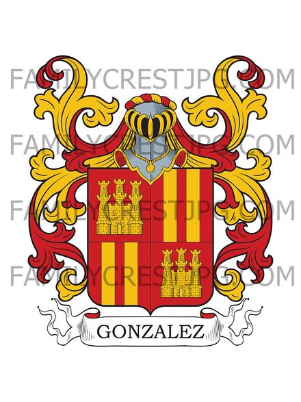 Gonzalez Family Crest