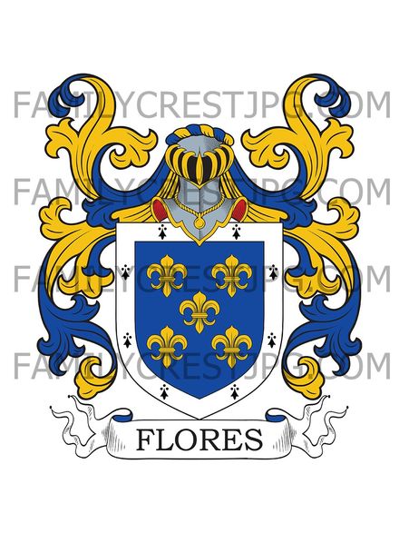 Flores Family Crest