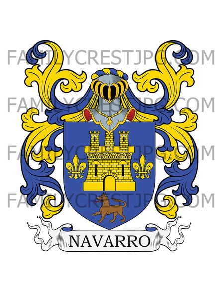 Navarro Family Crest