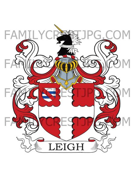 Leigh Family Crest