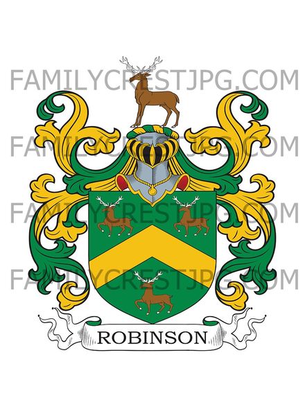 Robinson Family Crest - London, England