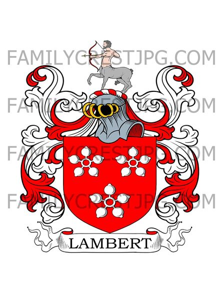 Lambert Family Crest