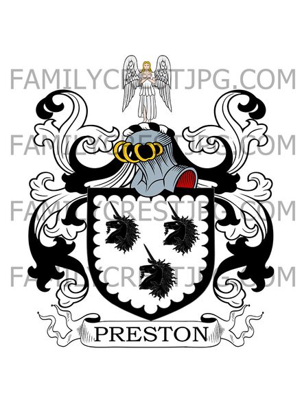 Preston Family Crest