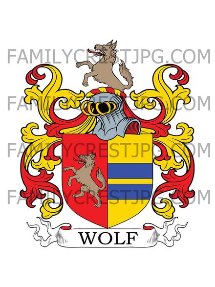 Wolf Family Crest
