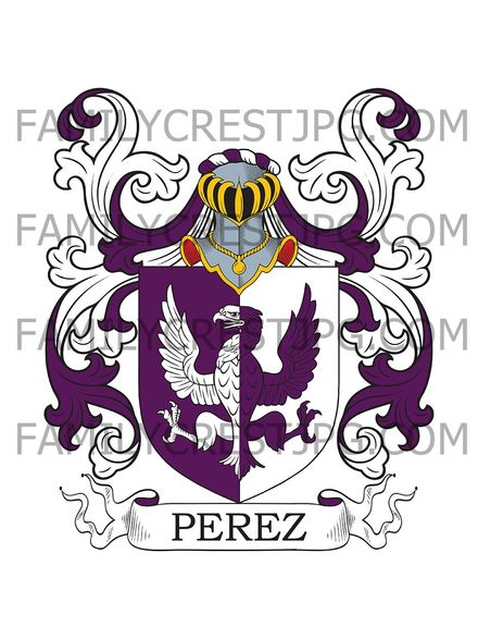 Perez Family Crest