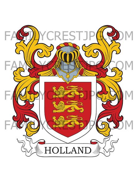 Holland Family Crest