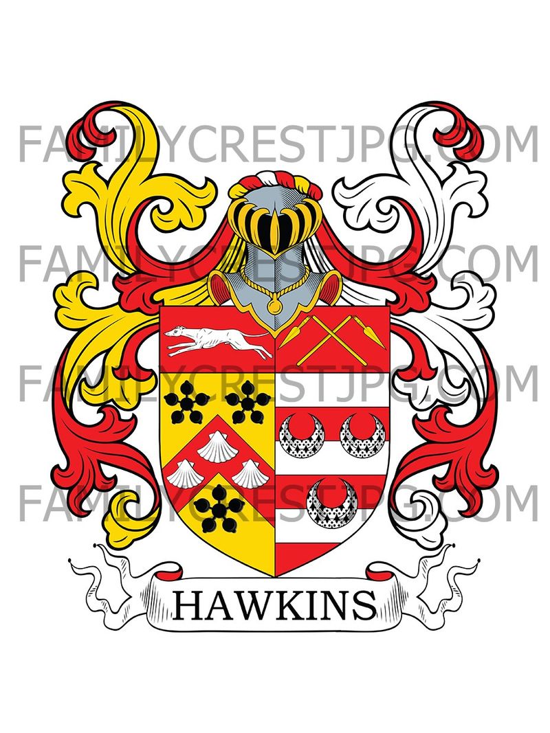 Hawkins Family Crest