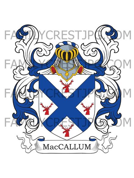 Mccallum Family Crest