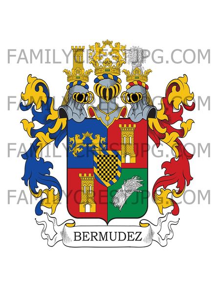 Bermudez Family Crest