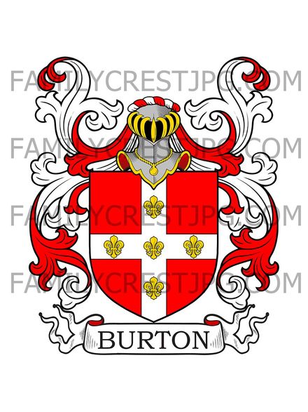 Burton Family Crest