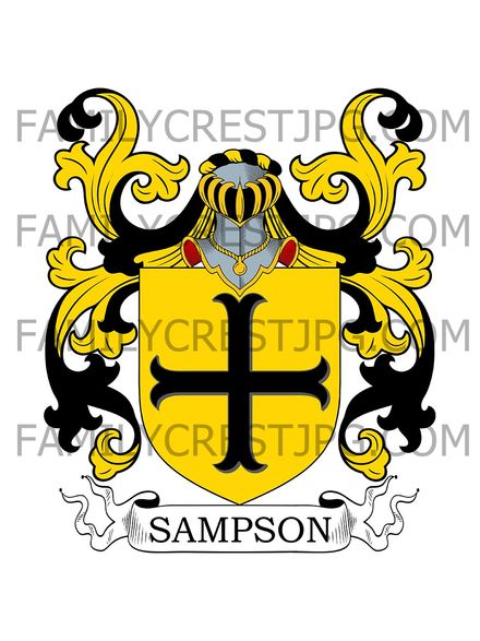 Sampson Family Crest