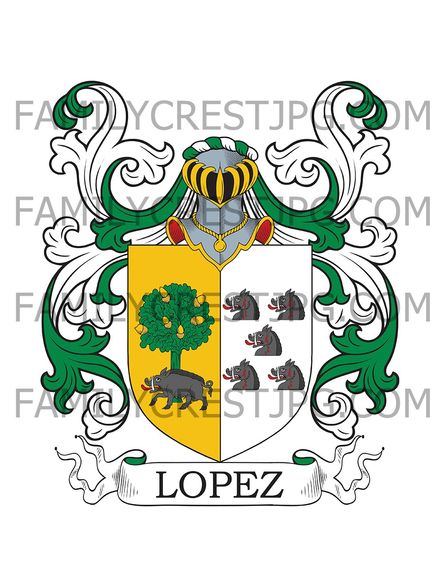 Lopez Family Crest