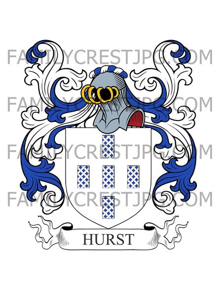 Hurst Family Crest