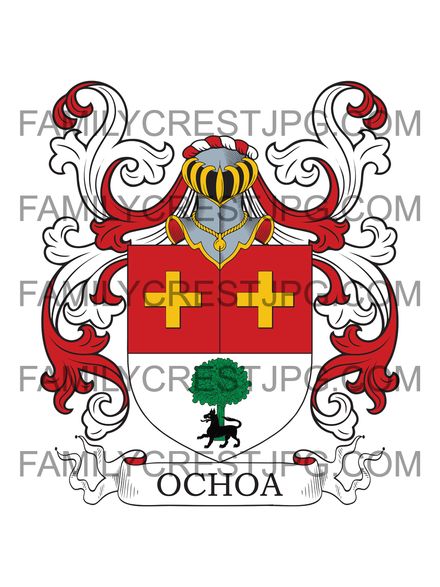 Ochoa Family Crest