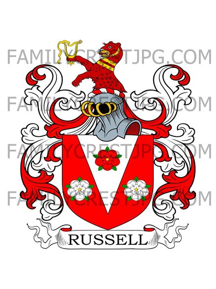Russell Family Crest