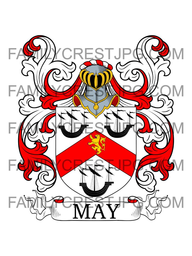 May Family Crest