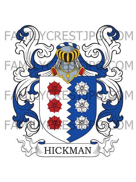 Hickman Family Crest - Clare, Ireland