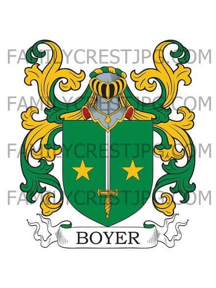 Boyer Family Crest