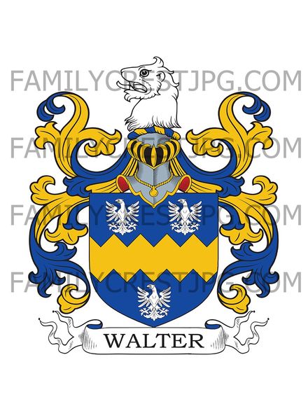 Walter Family Crest - Cork, Ireland