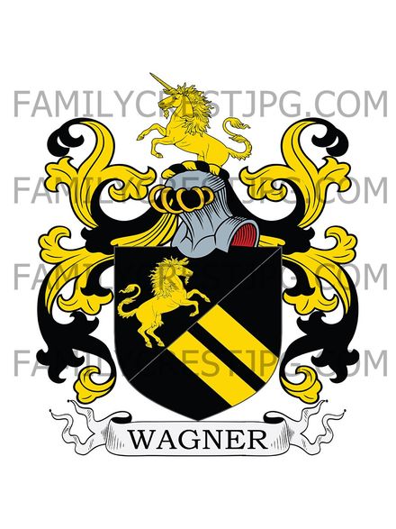 Wagner Family Crest - Austria