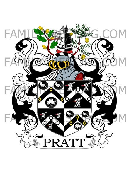 Pratt Family Crest