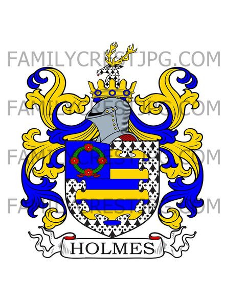Holmes Family Crest