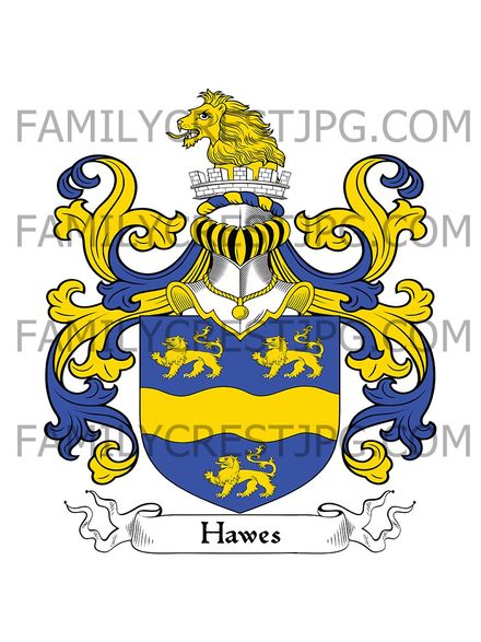 Hawes Family Crest