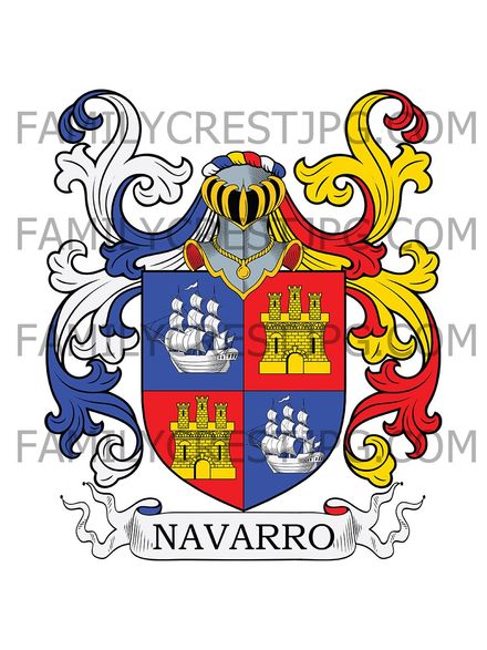 Navarro Family Crest