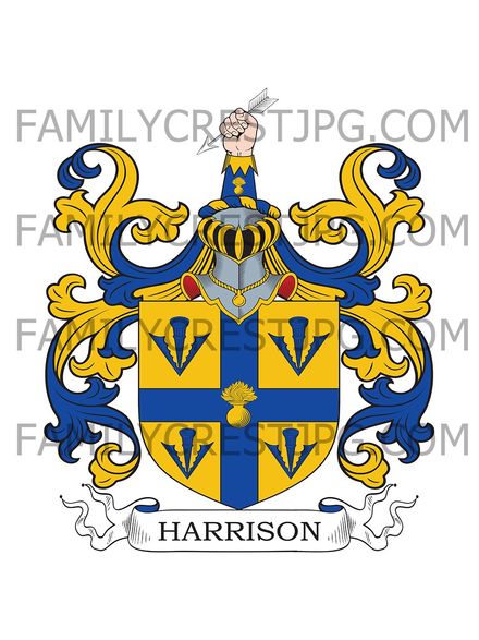 Harrison Family Crest - Essex, England