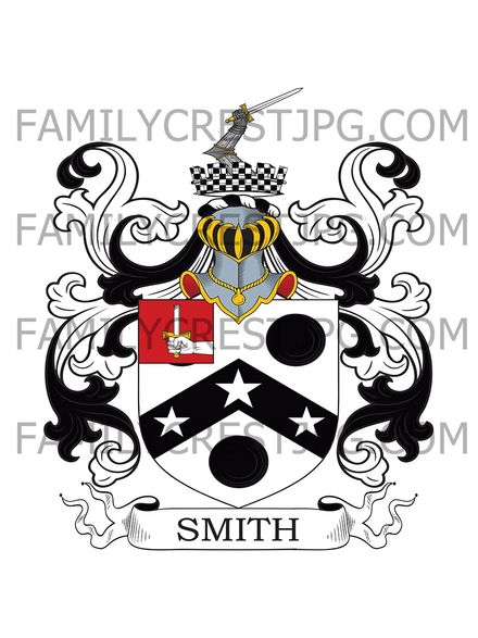 Smith Family Crest - London, England