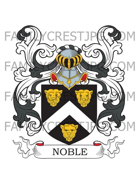 Noble Family Crest