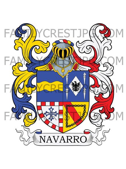 Navarro Family Crest