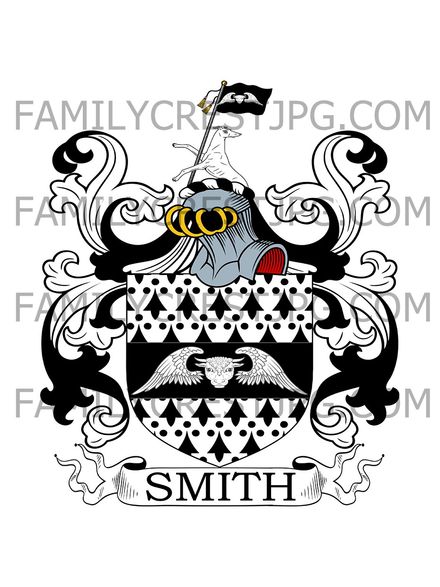 Smith Family Crest - Bombay, India