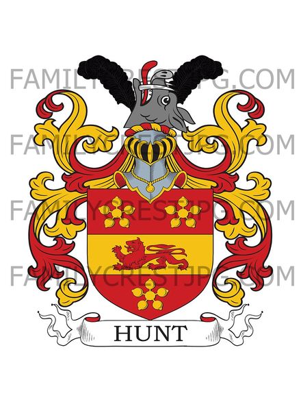 Hunt Family Crest