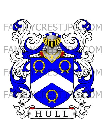 Hull Family Crest
