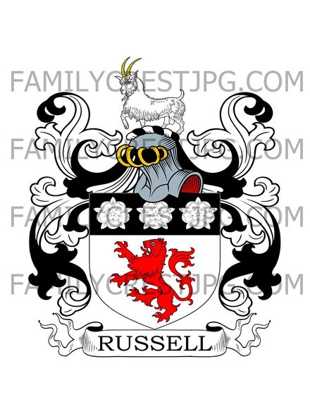 Russell Family Crest