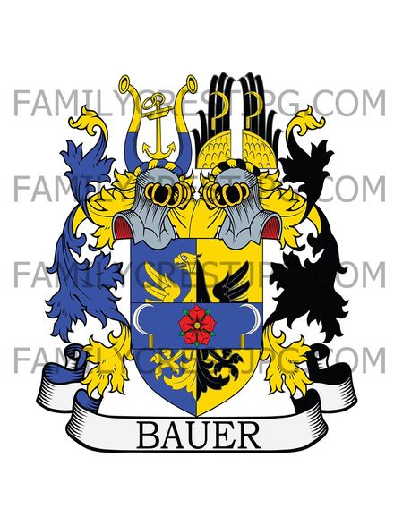 Bauer Family Crest