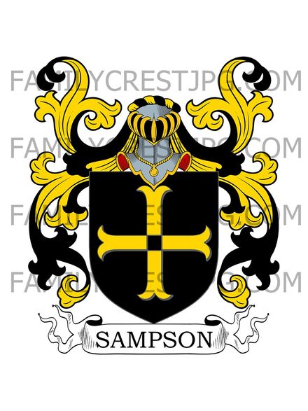 Sampson Family Crest