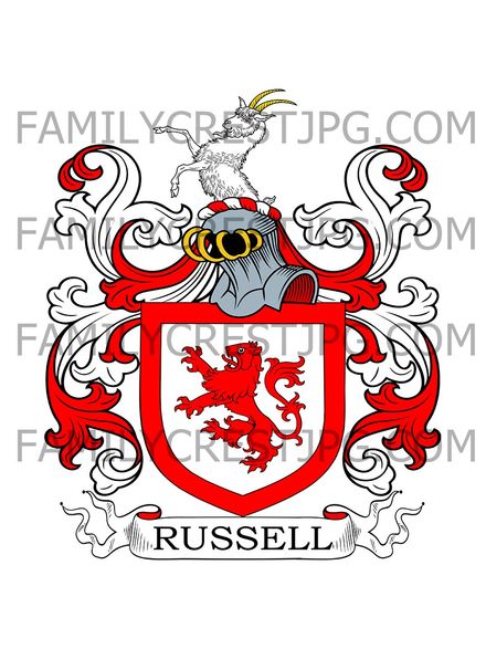Russell Family Crest