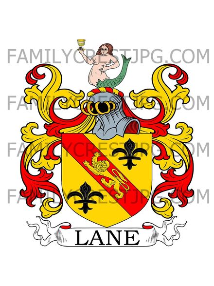 Lane Family Crest