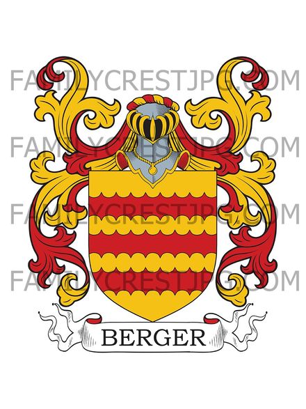 Berger Family Crest - France