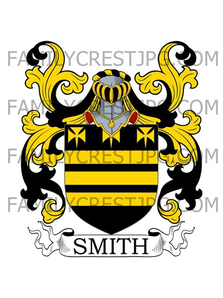 Smith Family Crest - Carlisle, England