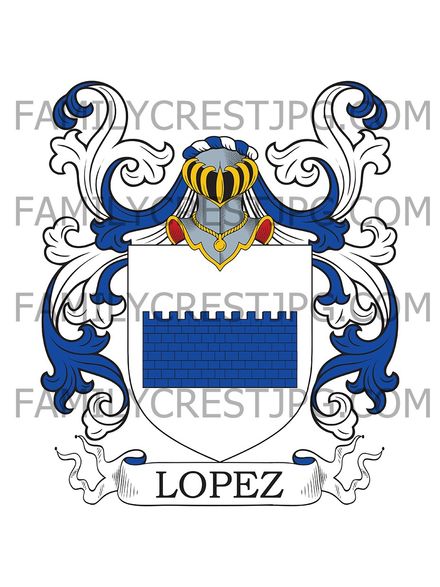 Lopez Family Crest