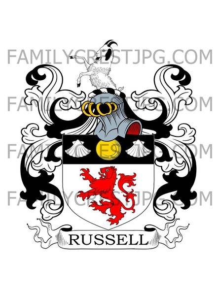 Russell Family Crest