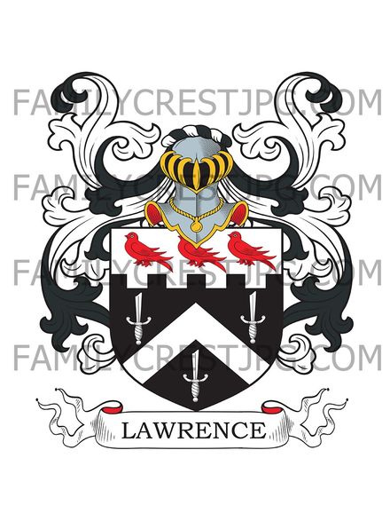 Lawrence Family Crest
