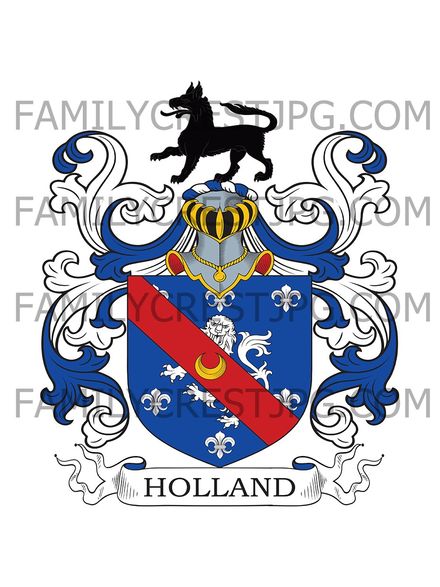 Holland Family Crest