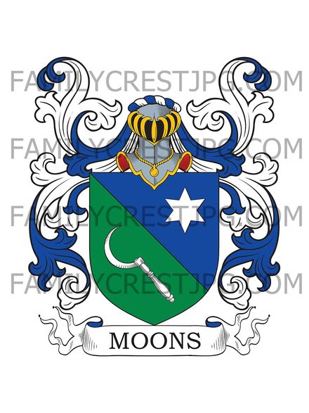 Moons Family Crest