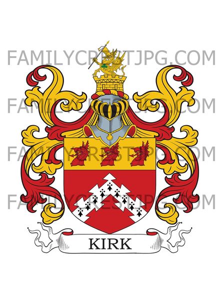Kirk Family Crest