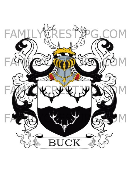 Buck Family Crest