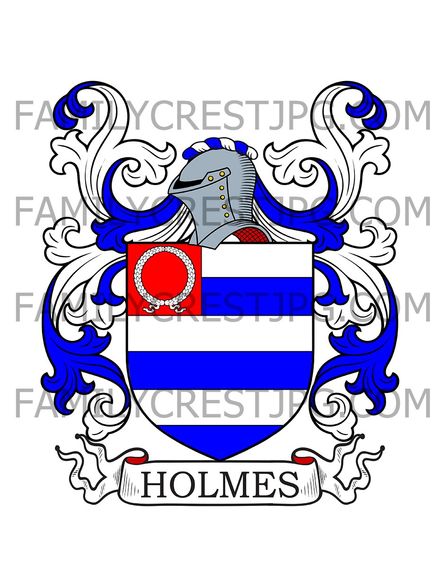 Holmes Family Crest